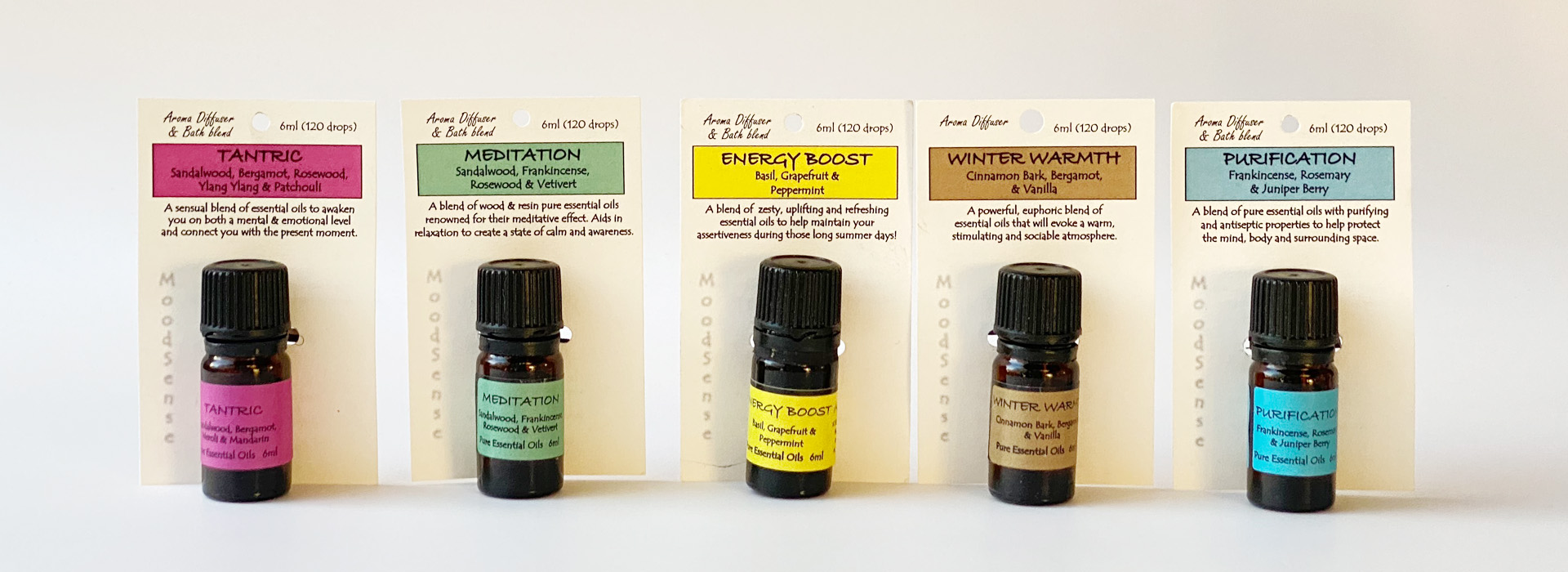 MoodScent Essential Oil Perfumes