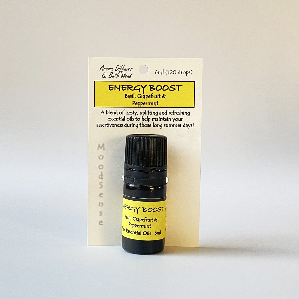 Energy Boost Essential Oil Aroma Diffuser & Bath Blend